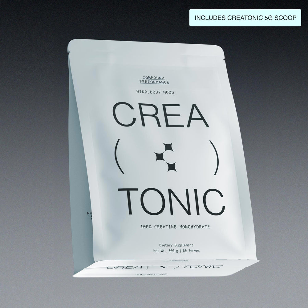100% Creatine Monohydrate - 60 Serve Pouch